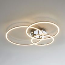 Plafonnier design led triple cercle - Paciano