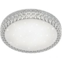 Trio Lighting - reality leuchten R62423100 plafonnier, résine acrylique, 27 w, WEIß