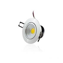 Superled - Plafonnier Dimmable Encastrable led 5W cob - Eclairage 40W Blanc du Jour 6000K