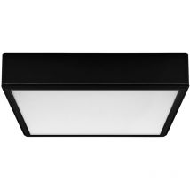 Rabalux - Plafonnier en saillie carré Lauri 22W 3000K/4000K/6000K 2300lm IP20 noir