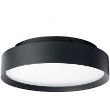 Europole - plafonnier mila 1 - 30w - 3000k - rond - 35 cm - noir 34802