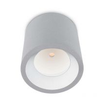 Ledkia - Leds-C4 Cosmos - Plafonnier extérieur à 1 lumière led gris IP65