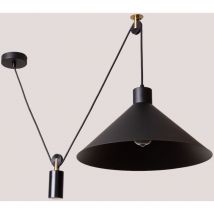Lampe Suspendue Filat Sklum Noir