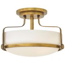 Deckenleuchte Lampe Wohnzimmerleuchte Glas Stahl Chrom D 36,6 Cm 3 Flammig Retro