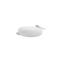 Forlight Lighting - Forlight Wide 90mm - Spot led encastrable au plafond blanc, IP54 8,5W 4000K 803lm