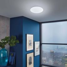 Fischer&honsel - Plafonnier lampe dimmable 3 niveaux led lampe de cuisine lampe de salon blanc rond