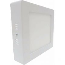 Plafonnier led 18W Carré - Blanc Neutre Silumen