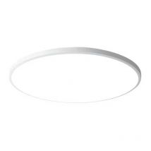 Xidjuikm - Plafonnier led 20W Dimmable, Plafonnier Panneau Rond, Ø23cm, Trois Tests - Bord Blanc