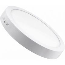 Lampesecoenergie - Plafonnier led Ø225Mm 20W 1900Lm Blanc Neutre 4000K