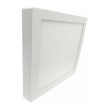 Silumen - Plafonnier led 24W 220V Carré - Unité / Blanc Froid