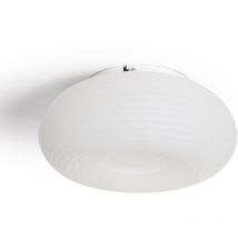 Plafonnier led 24W Rond Métal Ø350 mm Junai Blanc