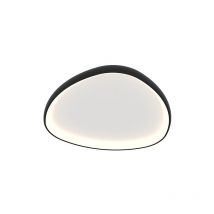 Zambelis - Plafonnier led 32W Variable Noir Mat Blanc chaud - 3000K