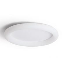 Efectoled - Plafonnier led 48W Rond Métal Ø500 mm Irlava Blanc