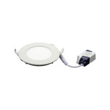 Plafonnier led 6W 230V encastrable ultra fin teinte blanc neutre