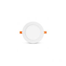 Vision-el - Plafonnier led Encastrable AC220/240V 12W 1050lm 120° Etanche IP40 IK06 Ø175mm - Blanc Chaud 3000K perçage Ø155mm