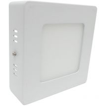 Silumen - Plafonnier led 6W Carré - Blanc Neutre