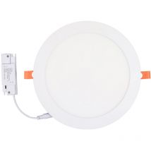 Led-deckenleuchte Aluminium Weiß Slimy Cct Einstellbar 225mm - 18w