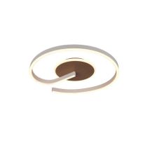 Plafonnier Led Dimmable Cct 21w 2600 Lm Cafe - Trio - Calle