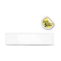 Miidex Lighting - Plafonnier led Backlit - 25W - 3000K - 295x1195mm - Blanc - Dimmable DALI2 - IP40