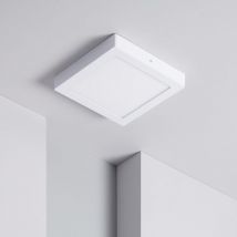 Ledkia - Plafonnier led Carré 18W 225x225 mm 4000K Blanc neutre