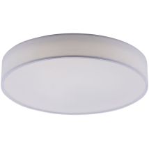 Trio - Plafonnier design, Lampe de plafond Diamo 60 cm Blanc en Metal