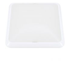 Bemko - Plafonnier led doria - 20W - 4000K - 1600lm - IP20 - Carré - Détecteur micro-ondes