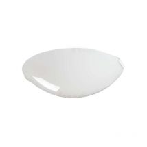 Diffuseur plastique pour Plafonnier à Culot 1 x E27 rond ∅250mm Blanc
