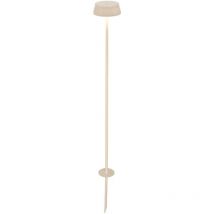 Zafferano SISTER LIGHT Wi-fi piquet Lampadaire intelligent Ivoire rechargeable et dimmable