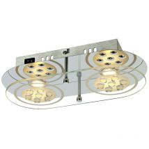 Esto - 10 watts cob-led plafonnier chrome applique murale éclairage salle à manger Gianna 740025-2