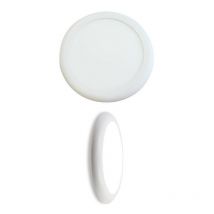 Fox Light - Plafonnier led encastrable rond smd 12W 1100Lm 2700K