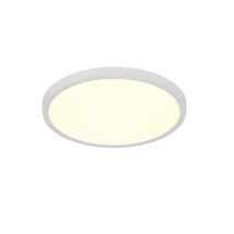 Plafonnier Led Fonction Mémoire Métal Blanc Interrupteur Variateur D 40 Cm
