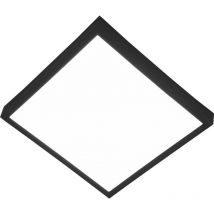 Plafonnier led gradateur 3 niveaux 23cmckig éclairage hall noir