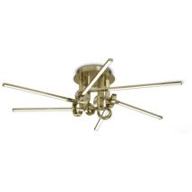 Inspired Mantra - Cinto - Semi Flush Ceiling Light 42W LED, 3000K, 3360lm, Antique Brass