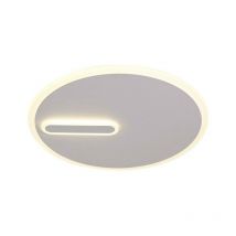 Mantra - Inspired Clock - Ceiling 47cm Round, 40W led, 4000K, 2800lm, Sand White