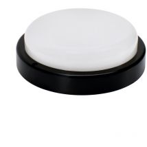Bemko - Plafonnier led Kanlo Circle - 12W - 1150lm - 4000K - IP54 - Noir - Ø178mm