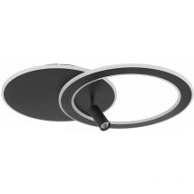 Etc-shop - Plafonnier led lampe design lampe de salon lampe de chambre à coucher, télécommande à intensité variable mémoire veilleuse lampe lumière