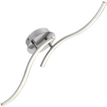 Monzana - Plafonnier led Lampe moderne à basse consommation Éclairage plafond intérieur IP20 - Modèle au choix 2 flame modern (en)