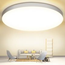 Plafonnier LED, Luminaire Plafonnier 24W 2000LM 4000K Plafonnier Salle de Bain IP44 Plafonnier Chambre Ø30 CM Applicable à Salle de Bain, Chambre,