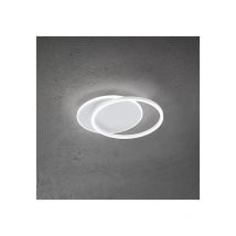 Perenz - Plafonnier led orbit Blanc Mat 43W en aluminium