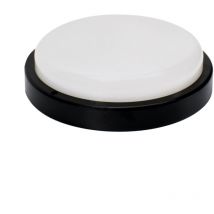 Bemko - Plafonnier led Ovale kanlo - 18W - 1750lm - 4000K - IP54 - Noir - 210x210mm