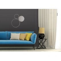 Ondaluce - Plafonnier led Pois-Argent-Petit