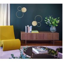 Ondaluce - Plafonnier led Pois-Gold-Petit