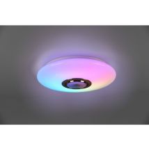 Iperbriko - Plafonnier led rgbw Bluetooth Musique Blanc Trio Lighting