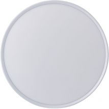Digilamp - Plafonnier led Rond 32W Extra-Plat cct Ø400 mm, Lampe Superslim Sceneswitch 3 ambiances - Blanc