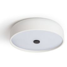 Efectoled - Plafonnier led Rond Métal 24W cct Sélectionnable Eyelight Ø350 mm Blanc