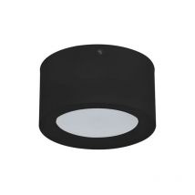 Horoz Electric - Plafonnier led rond noir 10W 4200K
