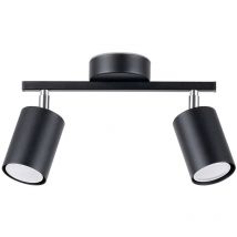 Plafonnier Lemmi acier 2xGU10 Sollux