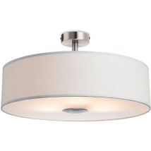 Firstlight Madison - 3 Light Semi Flush Light Cream, E27