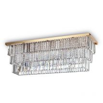 Ideal Lux - Martinez - Plafonnier à 8 ampoules Or
