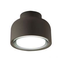 Plafonnier moderne bottone en aluminium bronze 1xGX53